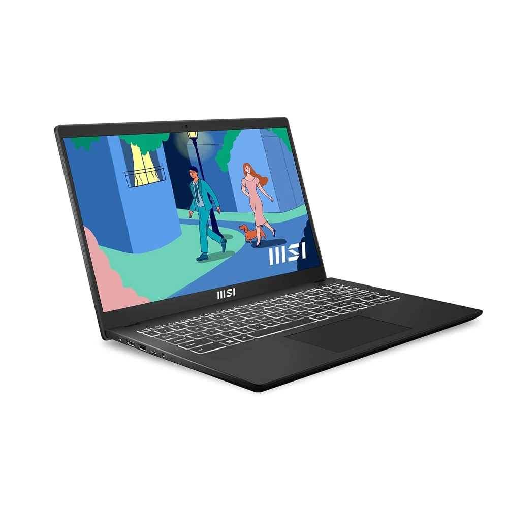 MSI Laptop Modern 15 B12MO 1007IN 15.6 inch Classic Black view 2